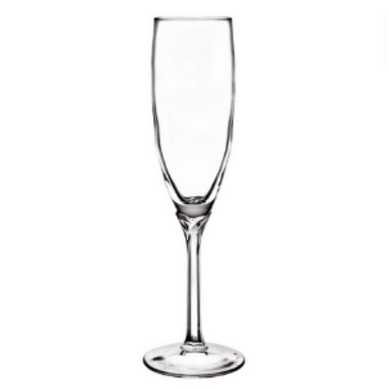 WREN x Sydney Carver Glass Champagne Flutes (Set of 4) - WREN